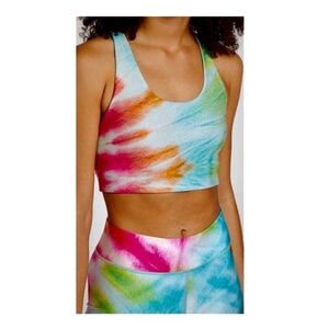 Terez Reversible Tie Dye Sports Bra.